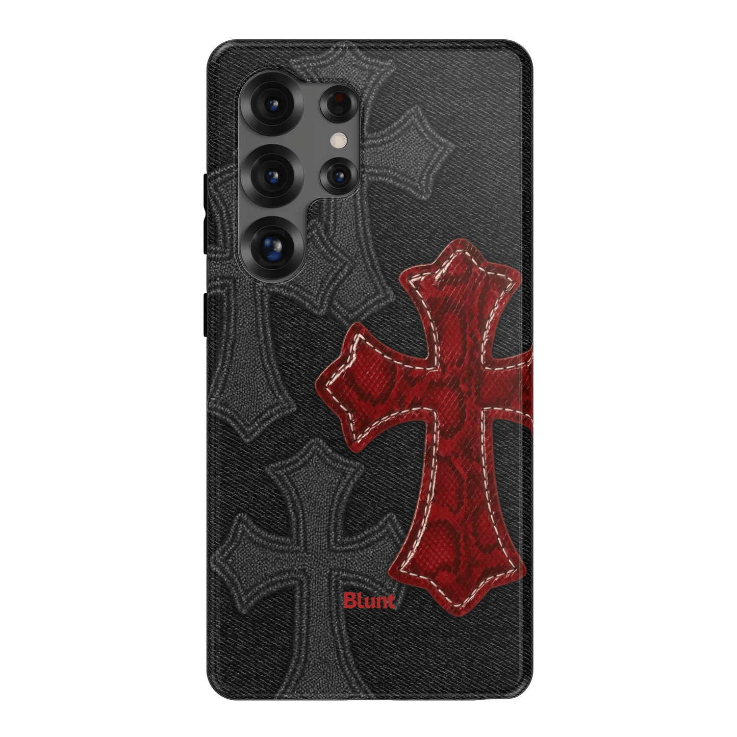 Crimson Cross Samsung Case - Blunt Cases