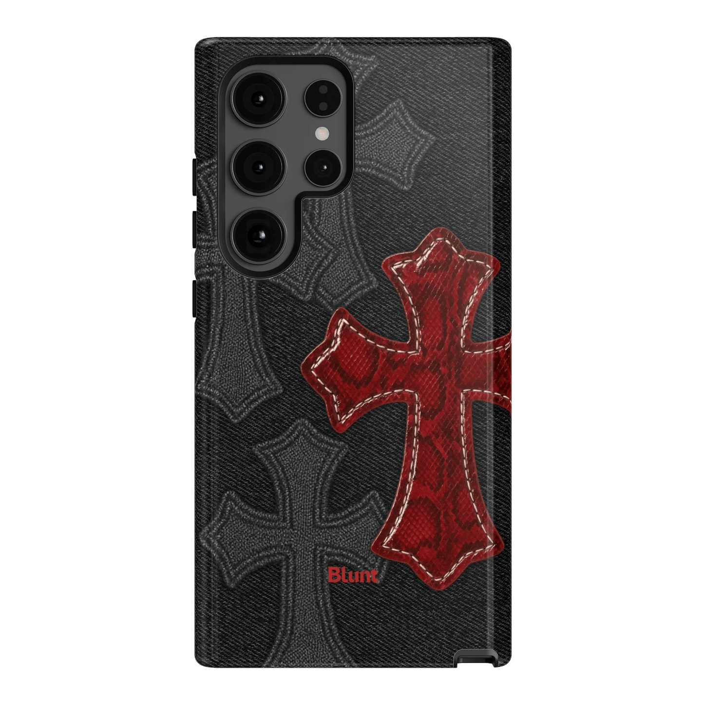 Crimson Cross Samsung Case - Blunt Cases