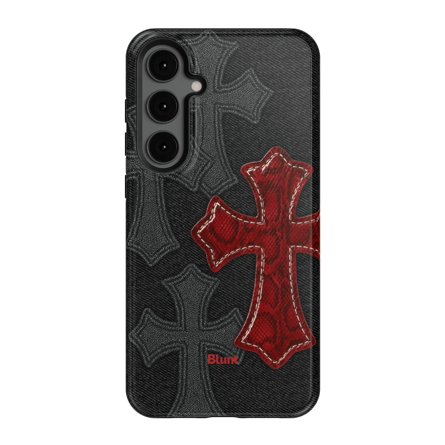 Crimson Cross Samsung Case - Blunt Cases