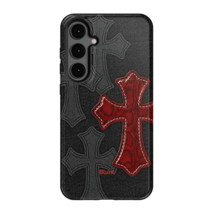 Crimson Cross Samsung Case - Blunt Cases