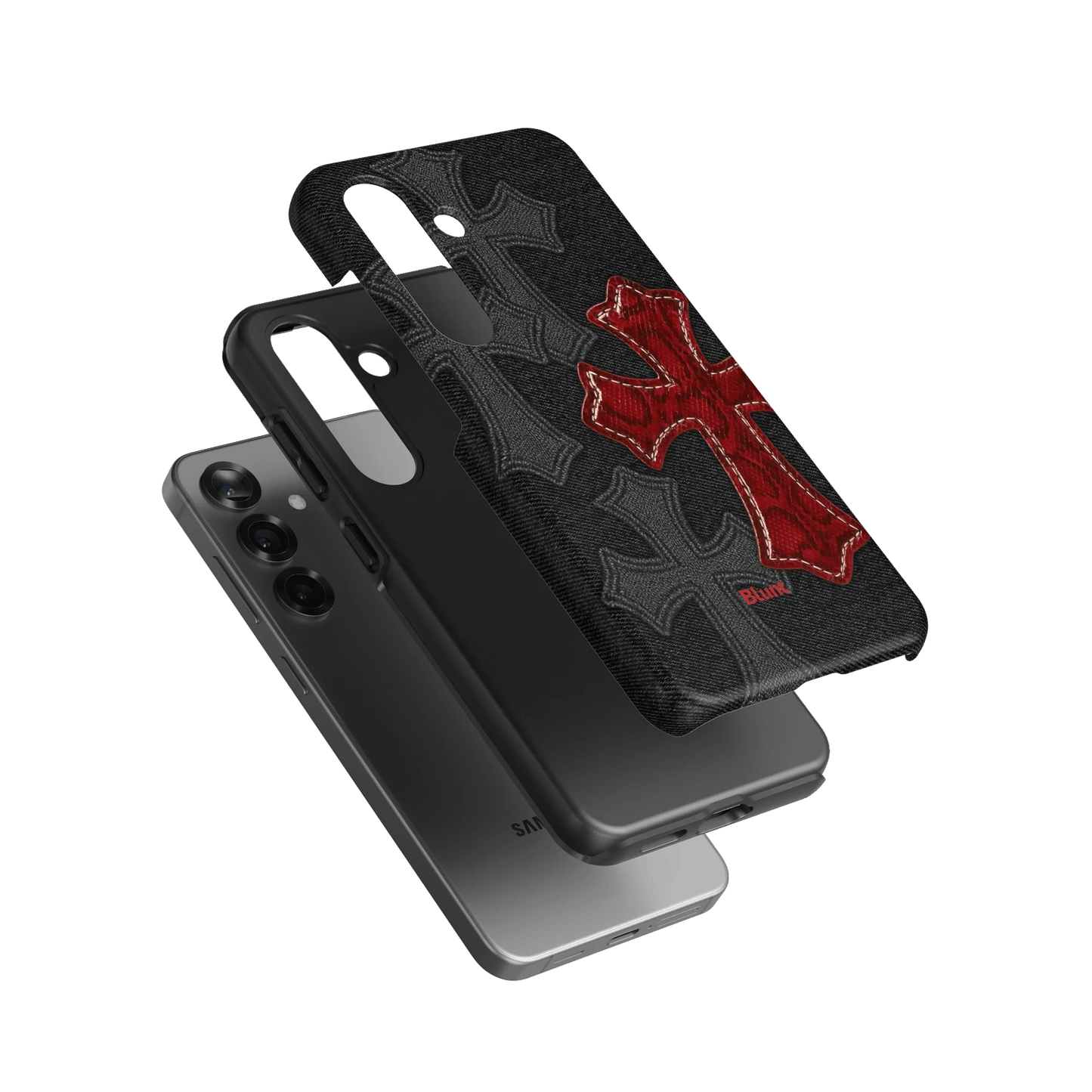 Crimson Cross Samsung Case - Blunt Cases