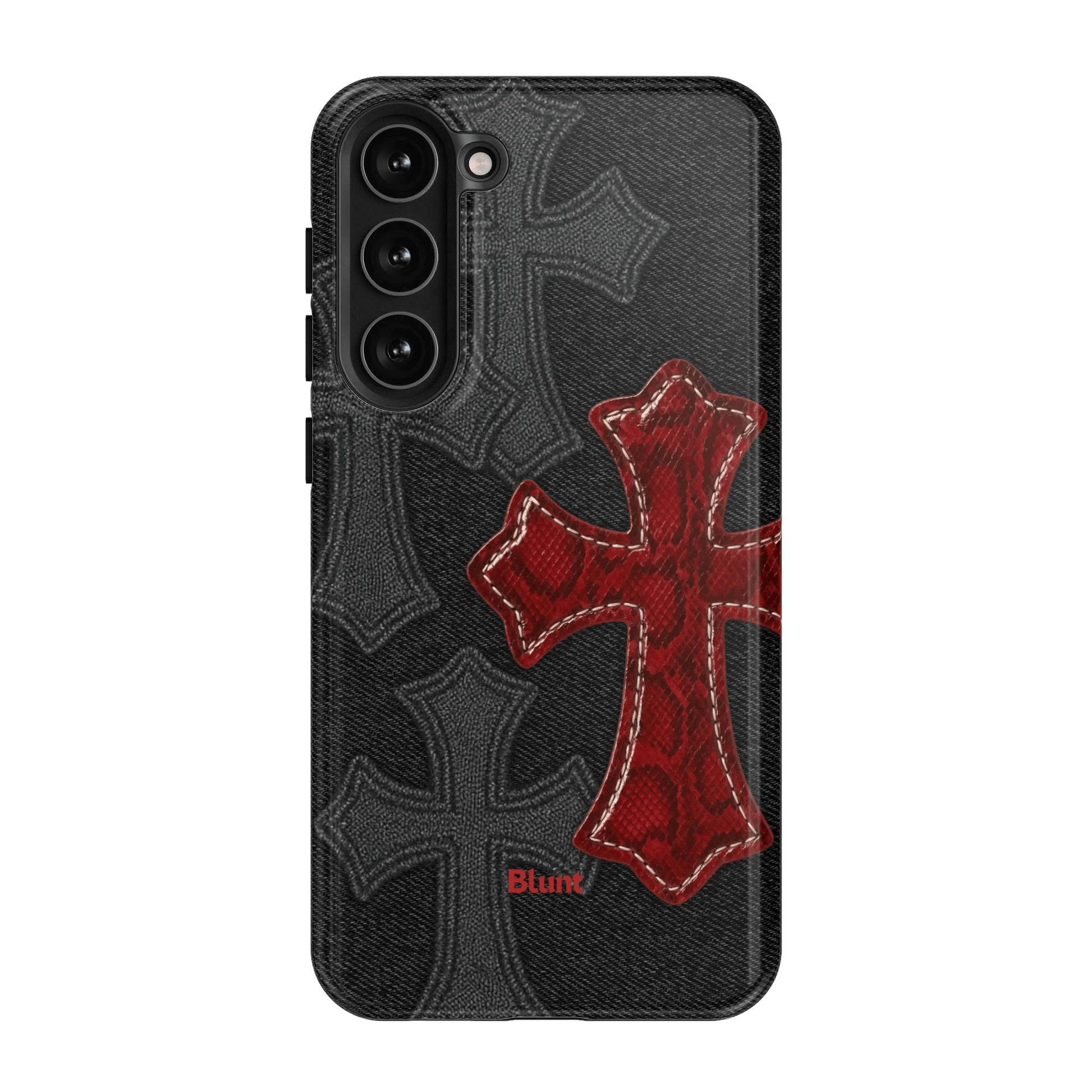 Crimson Cross Samsung Case - Blunt Cases