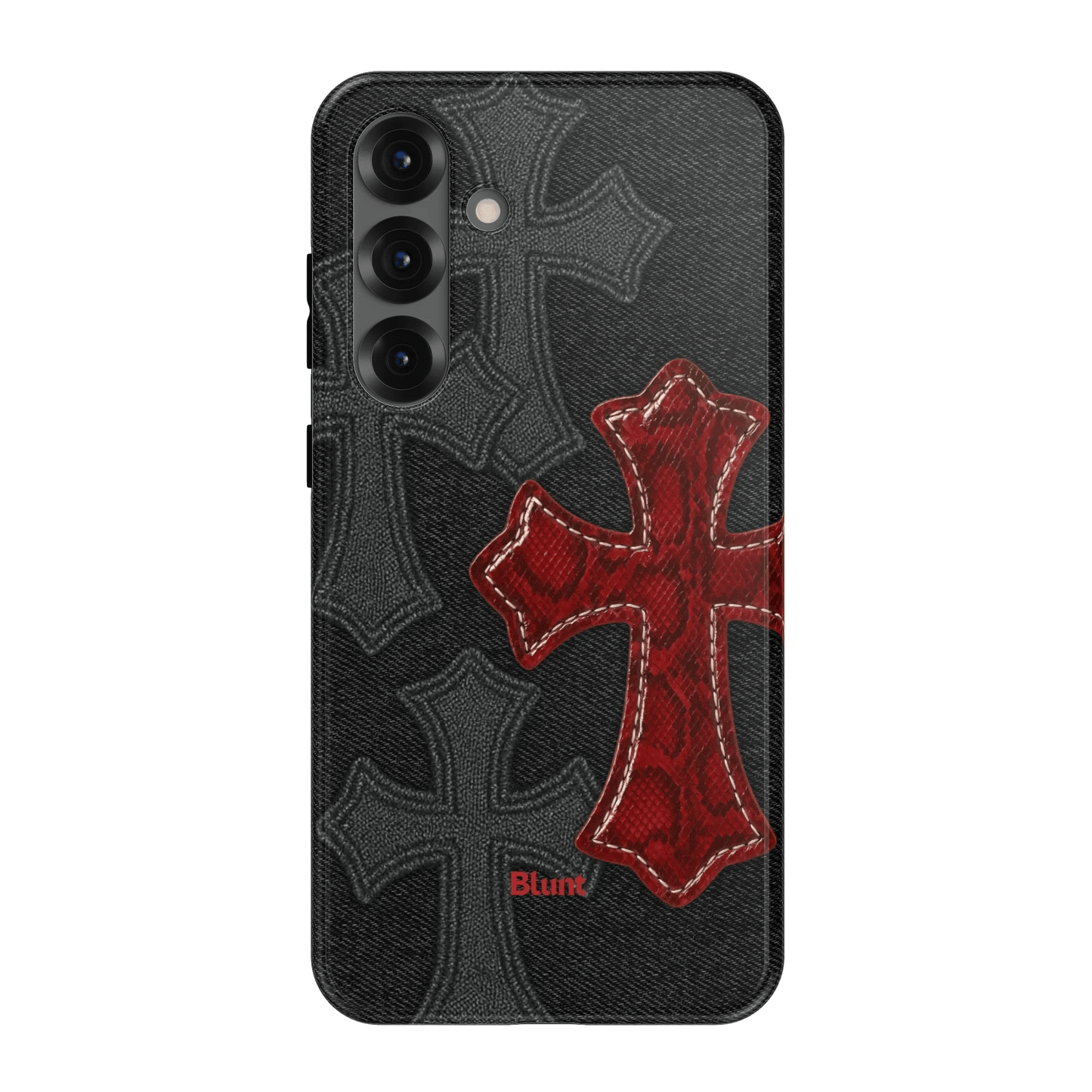 Crimson Cross Samsung Case - Blunt Cases