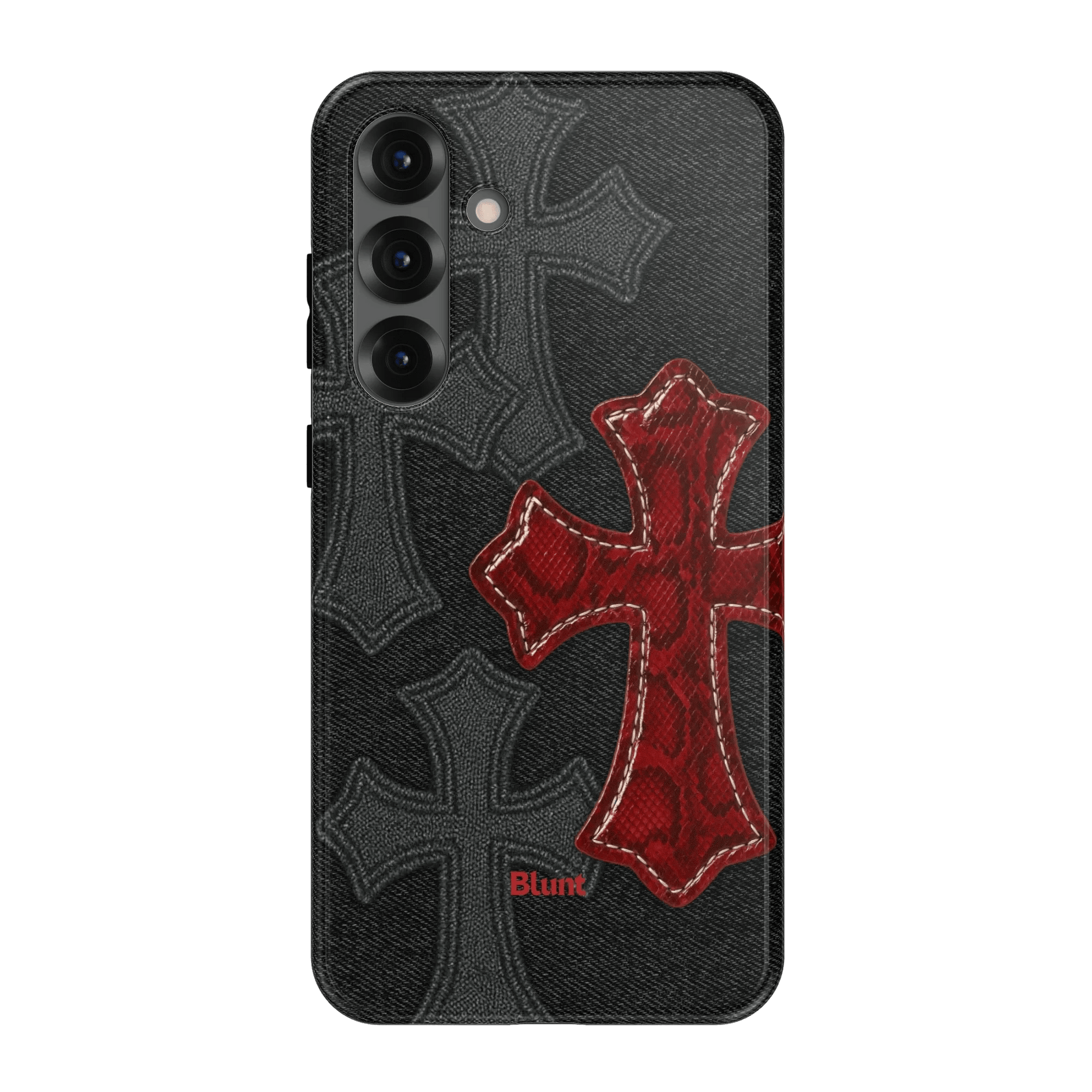 Crimson Cross Samsung Case - Blunt Cases