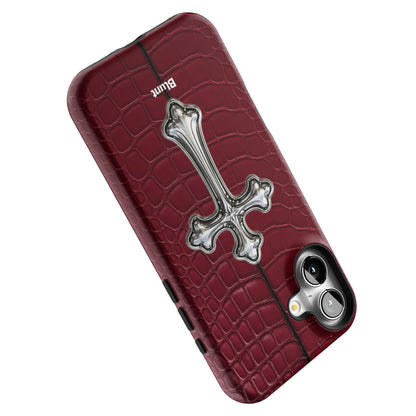 Crimson Crux iPhone Case gallery - Iphone_16_Mini_Air_Plus_5