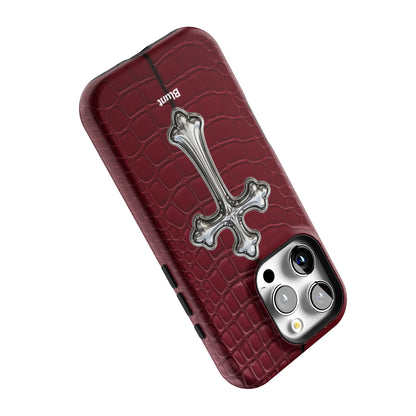 Crimson Crux iPhone Case gallery - Iphone_16_Pro_5