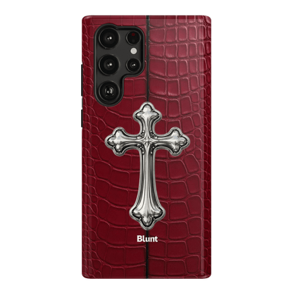 Crimson Crux Samsung Case - Blunt Cases