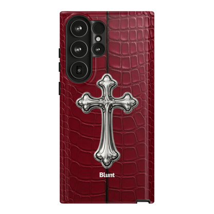 Crimson Crux Samsung Case - Blunt Cases
