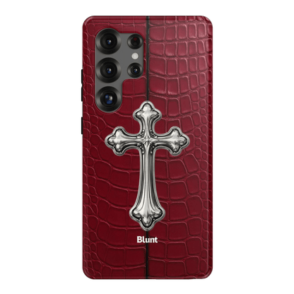 Crimson Crux Samsung Case - Blunt Cases