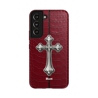 Crimson Crux Samsung Case - Blunt Cases