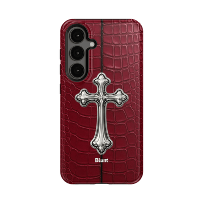 Crimson Crux Samsung Case - Blunt Cases