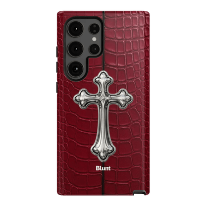 Crimson Crux Samsung Case - Blunt Cases