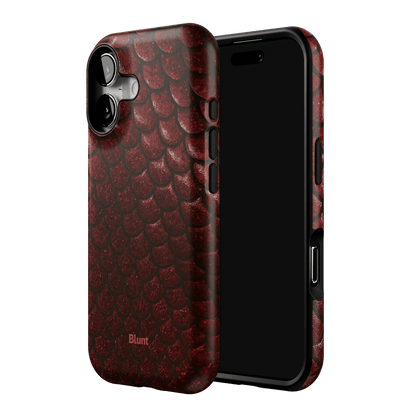 Crimson Depth iPhone Case - Blunt Cases