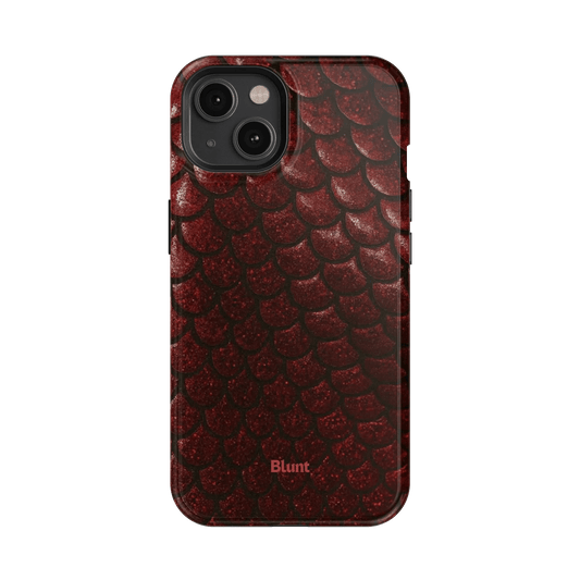 Crimson Depth iPhone Case - Blunt Cases