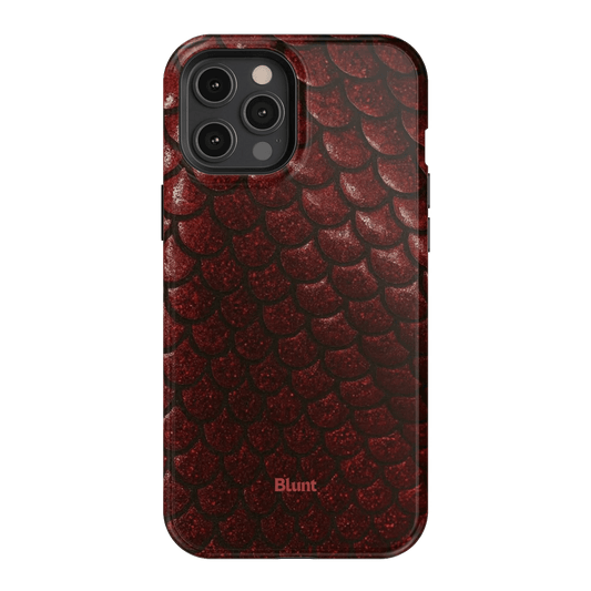 Crimson Depth iPhone Case - Blunt Cases