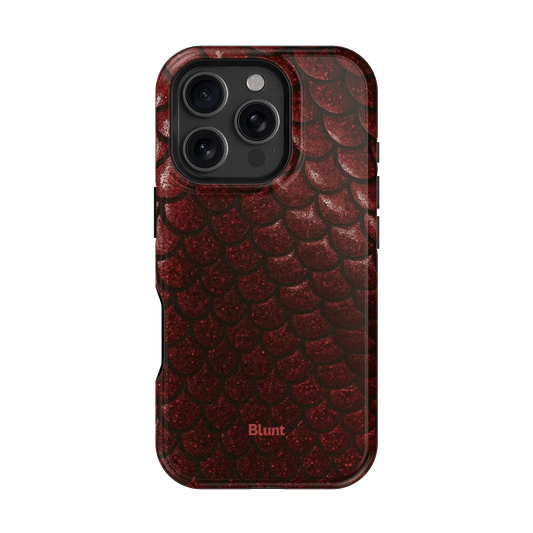 Crimson Depth iPhone Case - Blunt Cases
