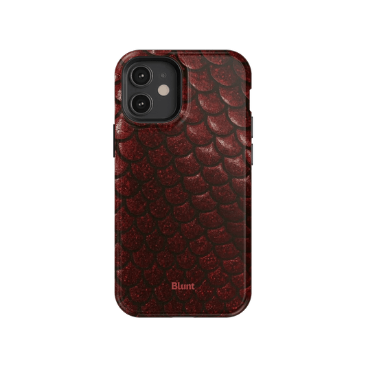 Crimson Depth iPhone Case - Blunt Cases