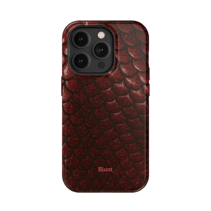 Crimson Depth iPhone Case - Blunt Cases