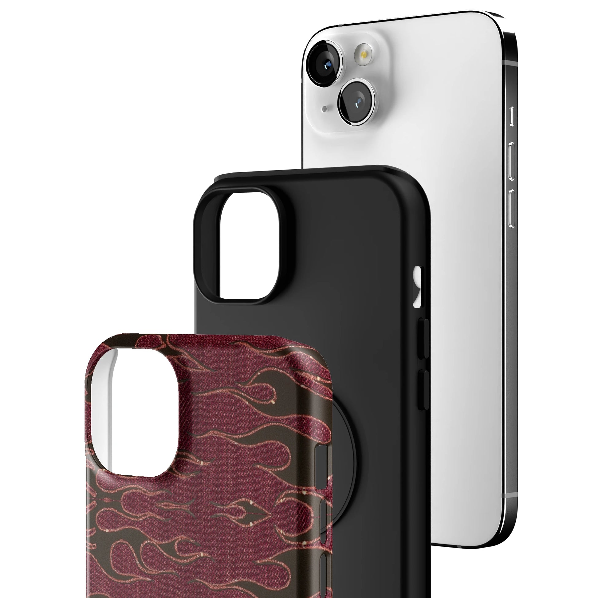 Crimson Fire iPhone Case gallery - Iphone_14_Mini_Air_Plus_3