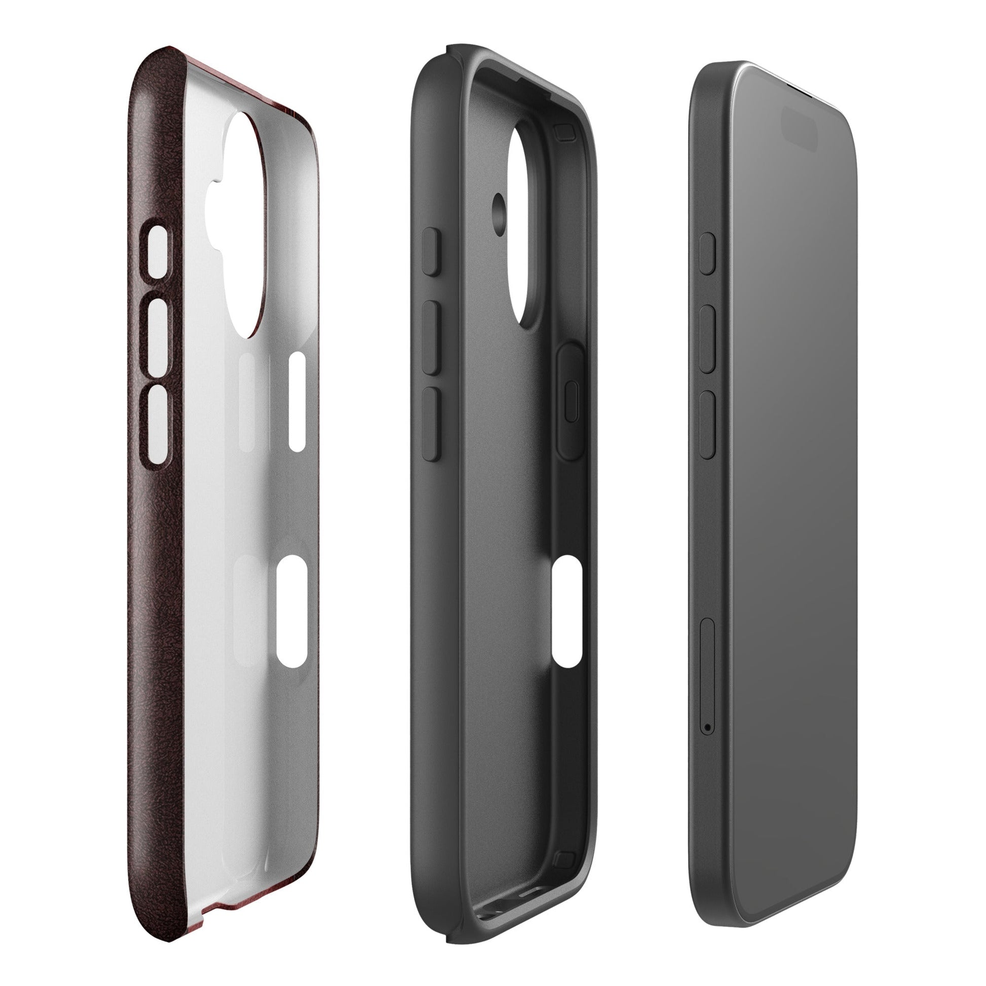Crimson Hide iPhone Case - Blunt Cases