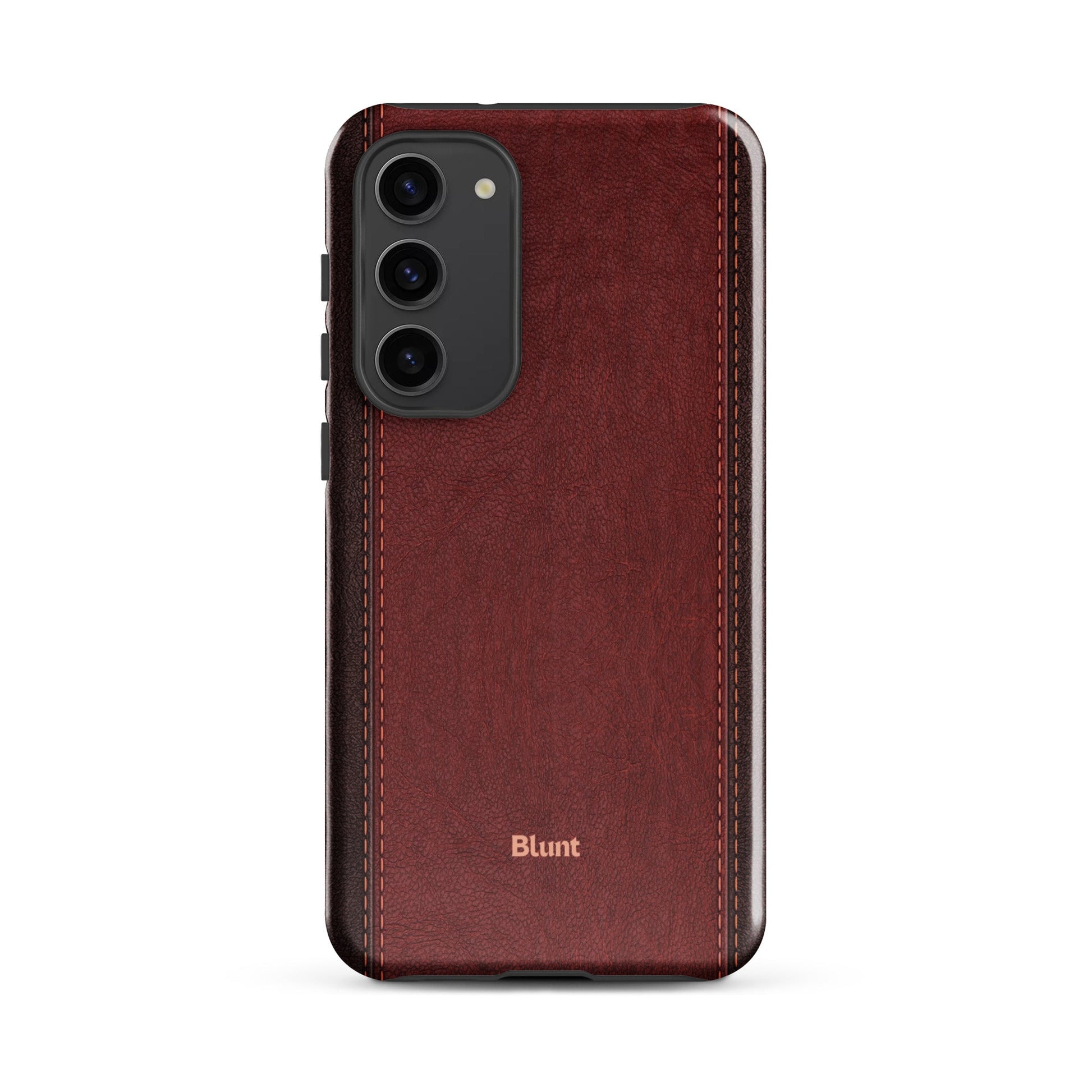 Crimson Hide Samsung Case - Blunt Cases