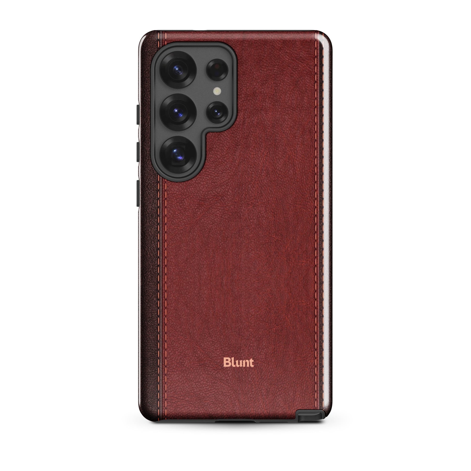Crimson Hide Samsung Case - Blunt Cases