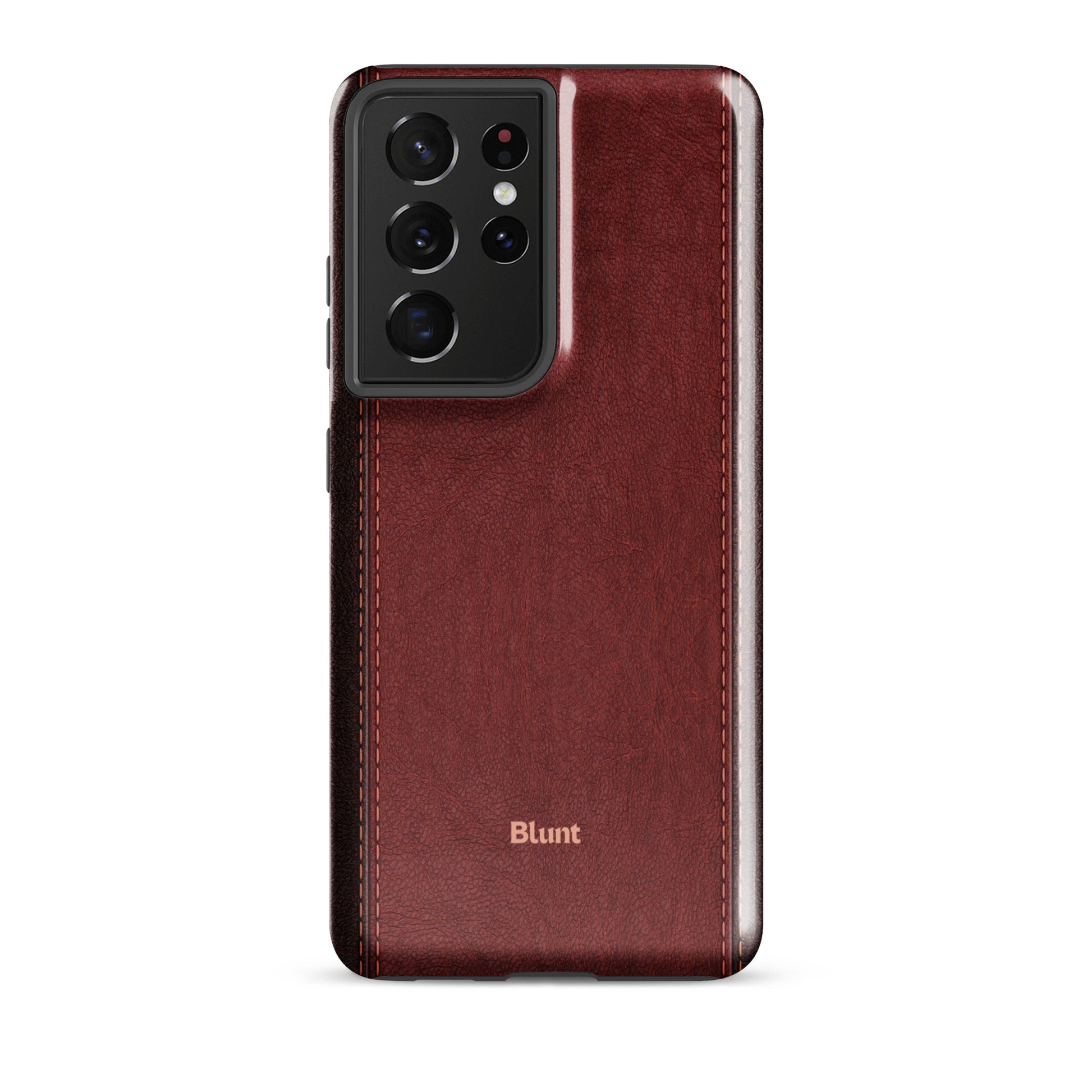 Crimson Hide Samsung Case - Blunt Cases
