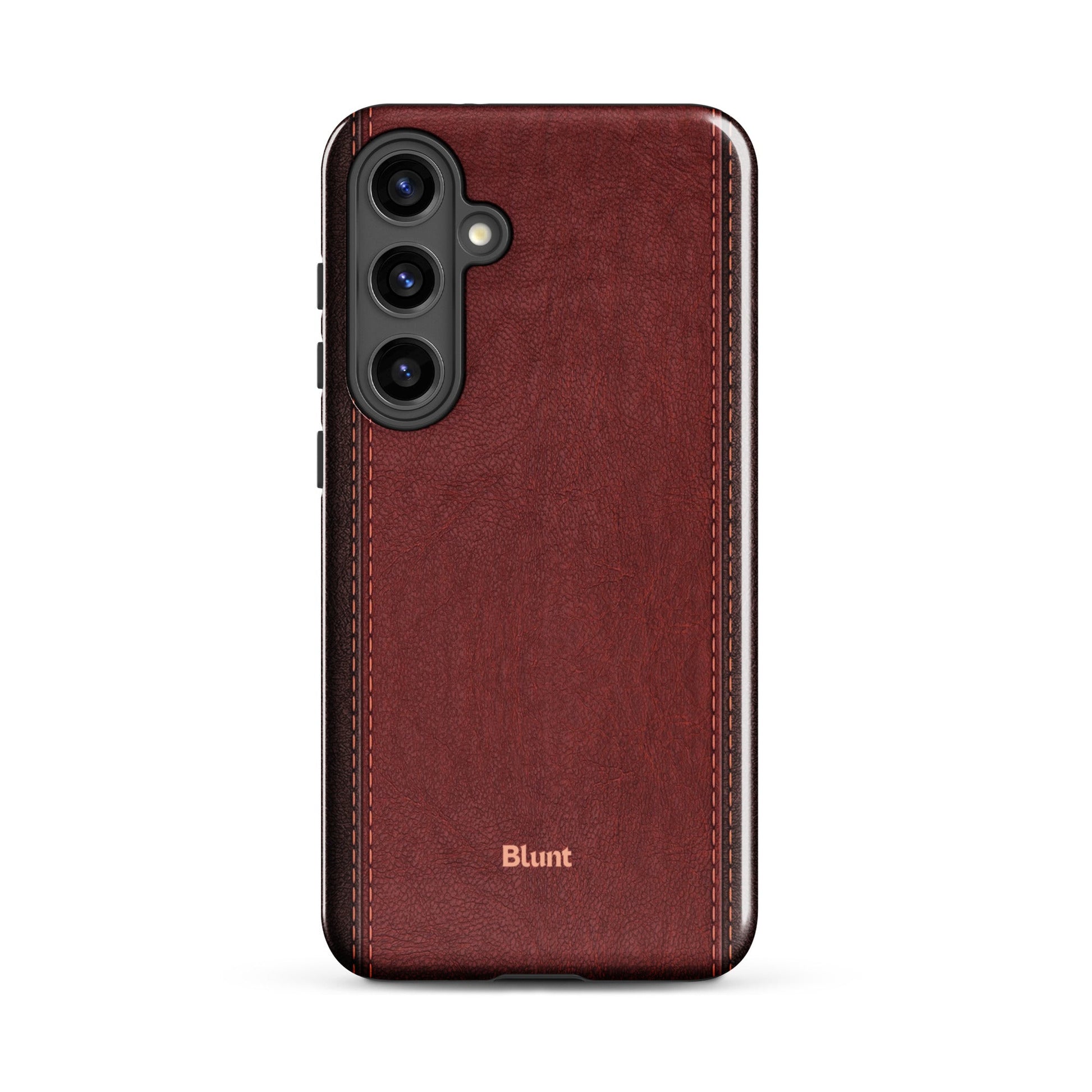 Crimson Hide Samsung Case - Blunt Cases