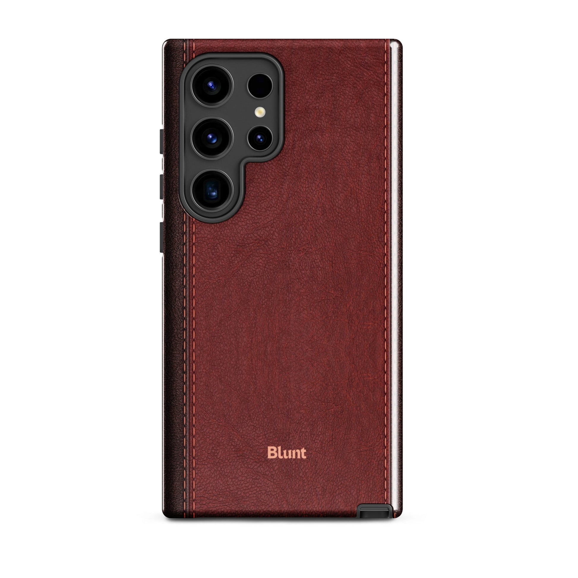 Crimson Hide Samsung Case - Blunt Cases