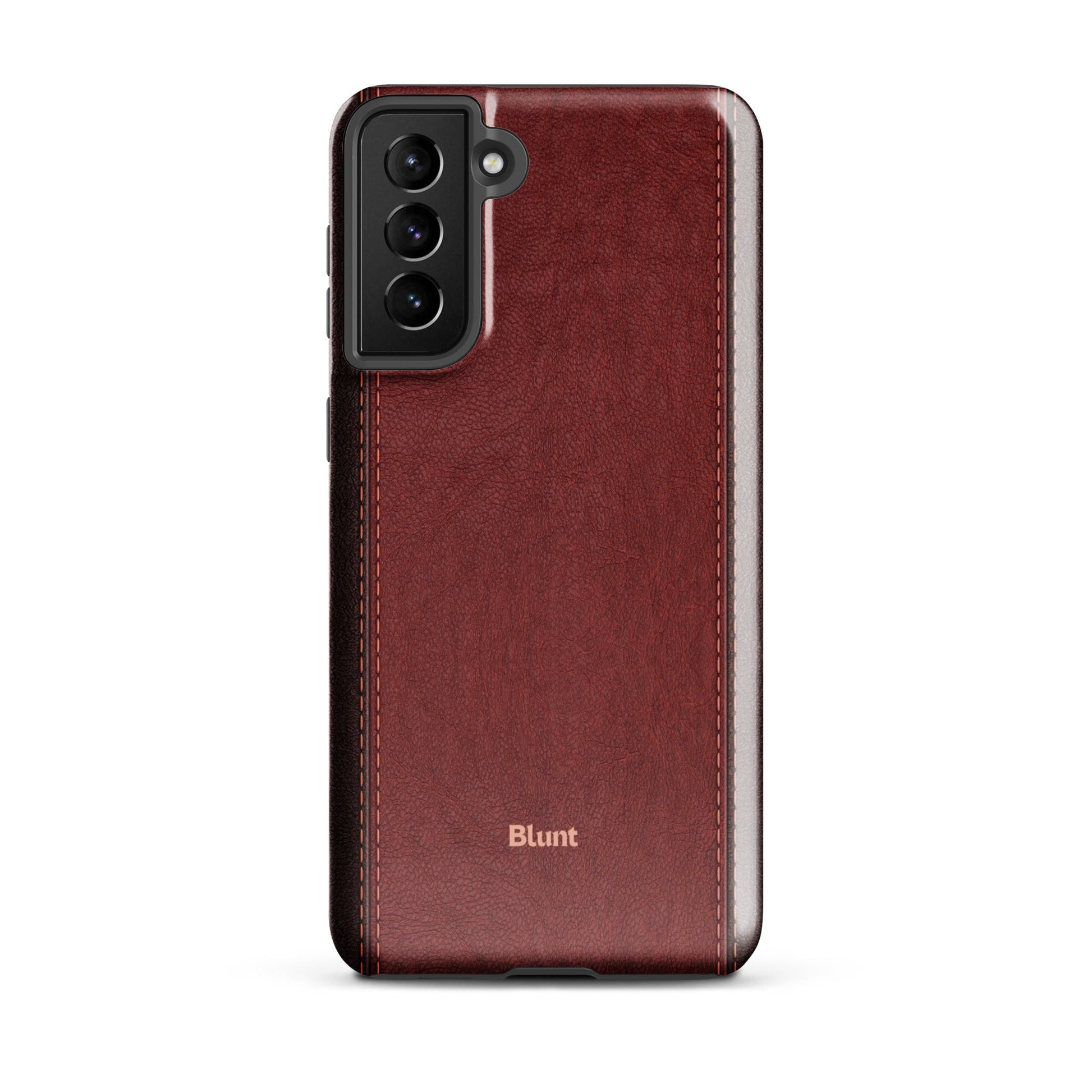 Crimson Hide Samsung Case - Blunt Cases