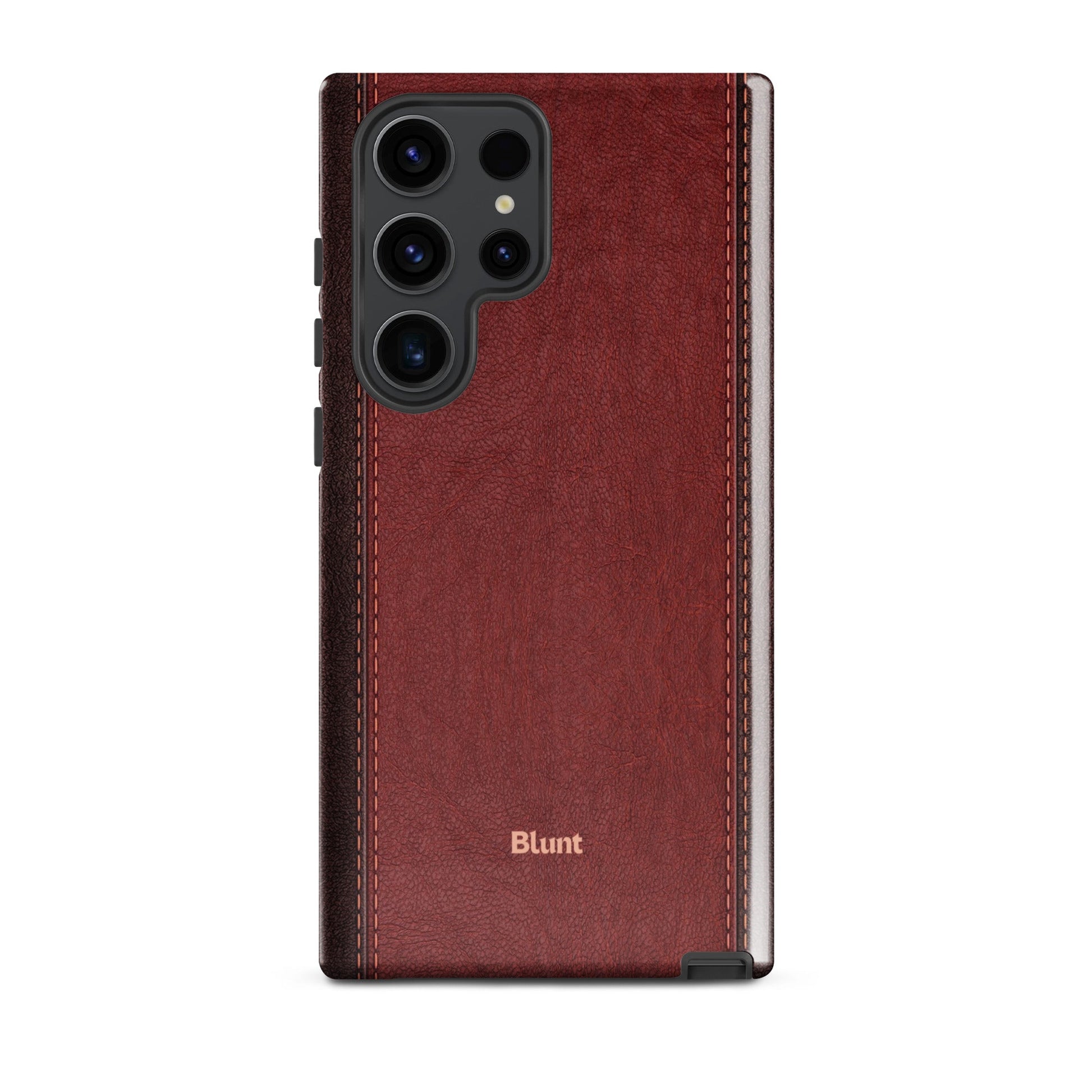 Crimson Hide Samsung Case - Blunt Cases