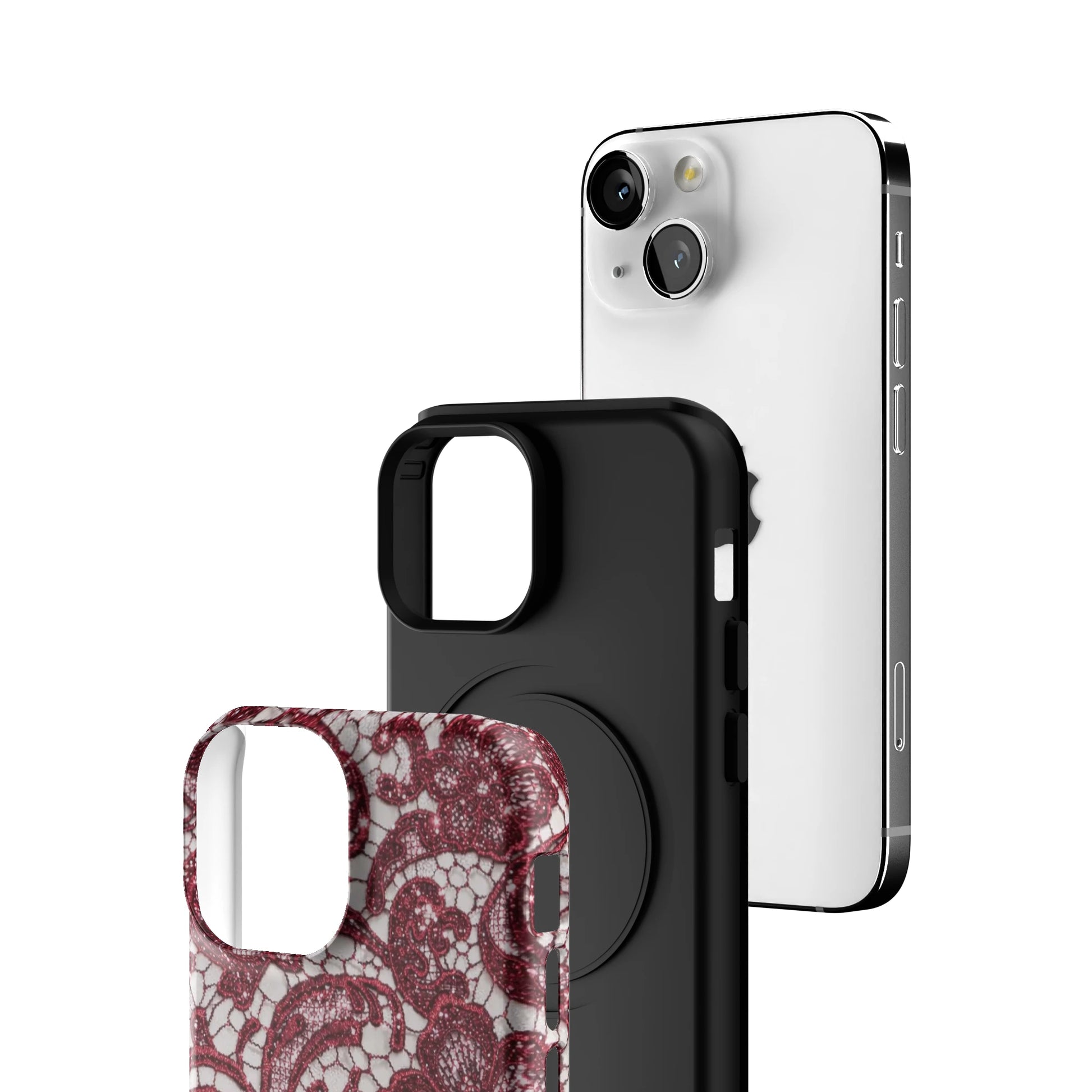 Crimson Lace iPhone Case gallery - Iphone_13_Mini_Air_Plus_3