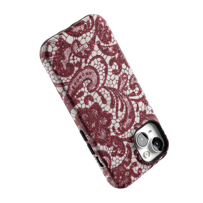 Crimson Lace iPhone Case gallery - Iphone_15_Iphone_5