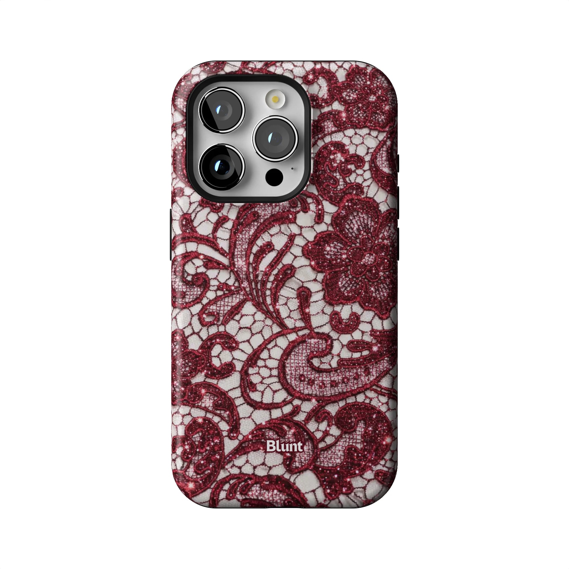 Crimson Lace iPhone Case gallery - Iphone_15_Pro_1