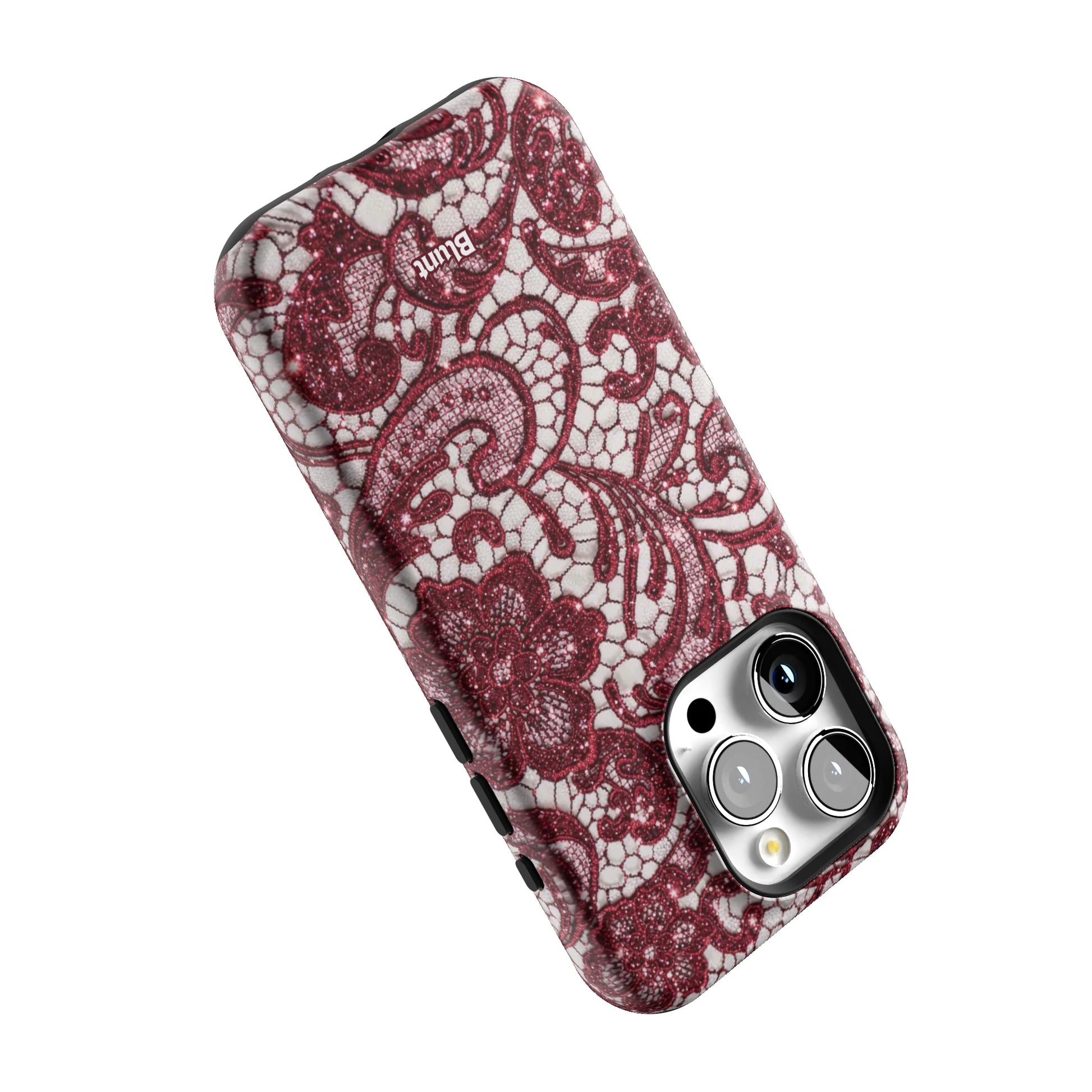 Crimson Lace iPhone Case gallery - Iphone_15_Pro_5