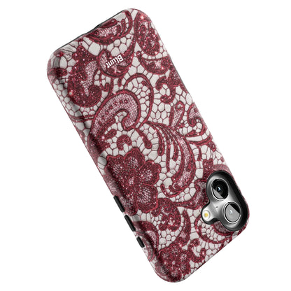 Crimson Lace iPhone Case gallery - Iphone_16_Mini_Air_Plus_5