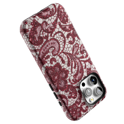 Crimson Lace iPhone Case gallery - Iphone_16_Pro_Max_5