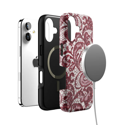 Crimson Lace iPhone Case gallery - Iphone_17_Iphone_4