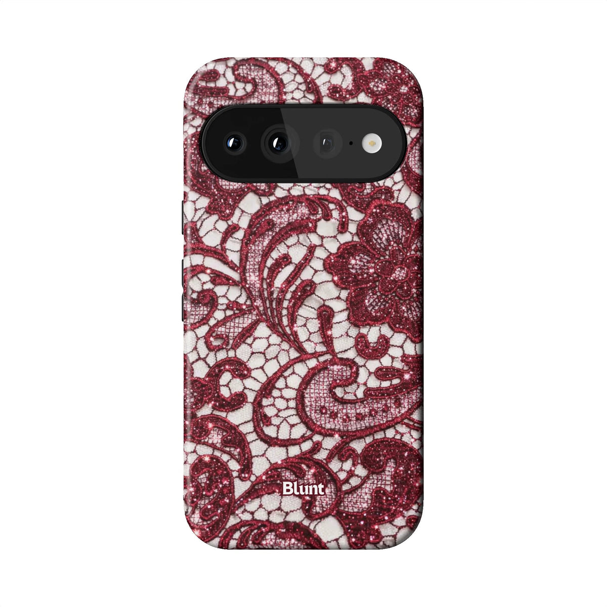 Crimson Lace Pixel Case - Blunt Cases