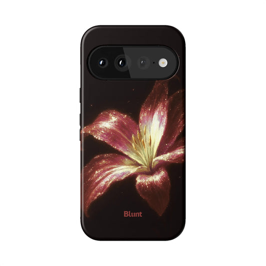 Crimson Lilly Pixel Case - Blunt Cases