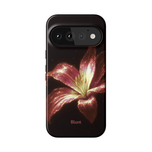 Crimson Lilly Pixel Case - Blunt Cases