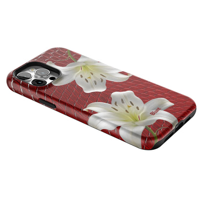 Crimson Lily iPhone Case gallery - Iphone_12_Pro_Max_2