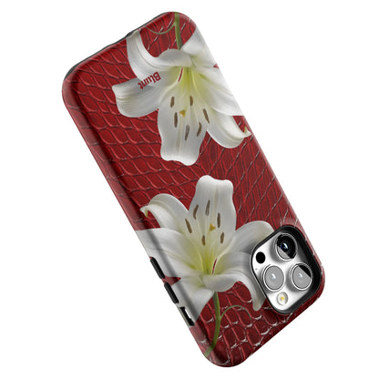 Crimson Lily iPhone Case gallery - Iphone_12_Pro_Max_5