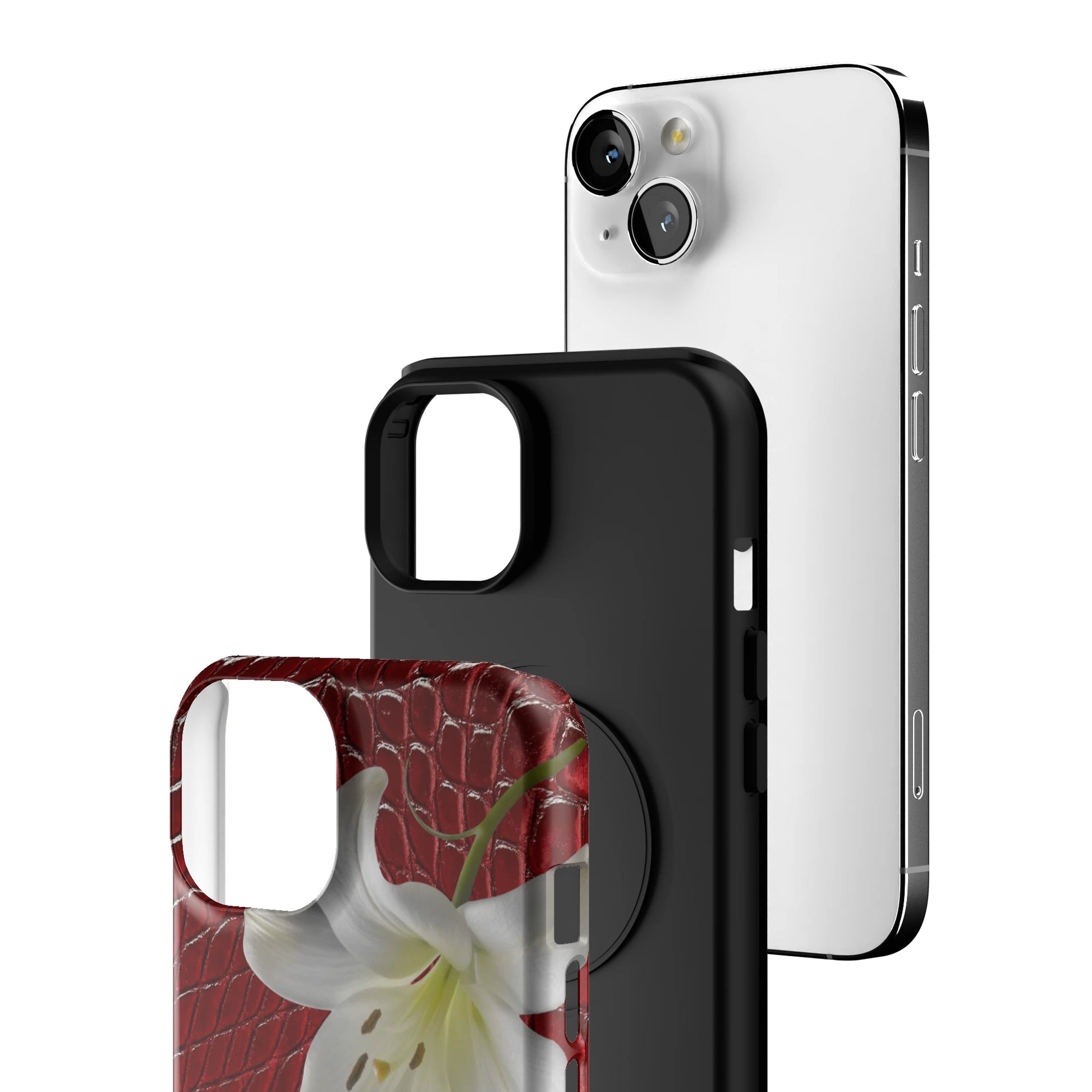Crimson Lily iPhone Case gallery - Iphone_13_Iphone_3