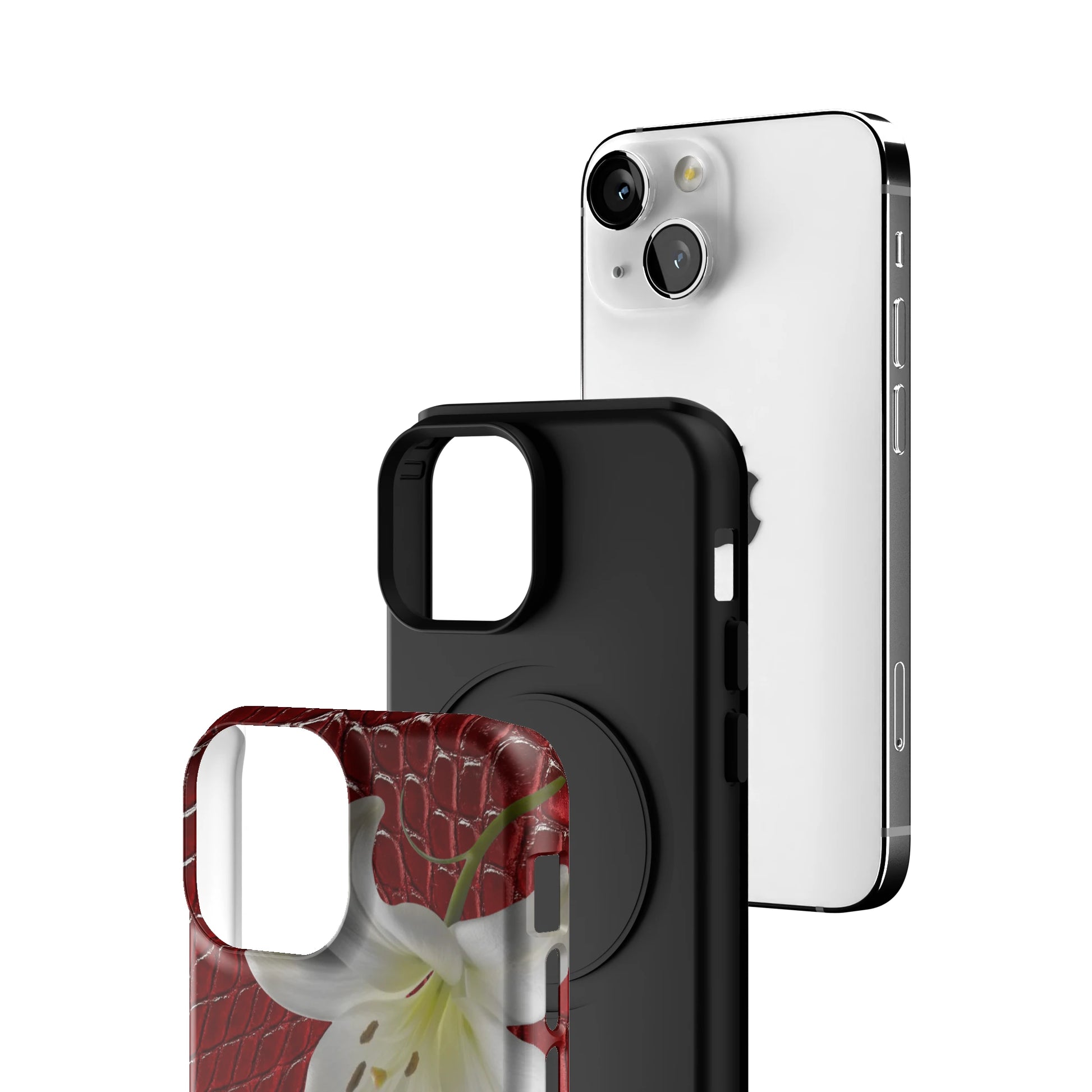 Crimson Lily iPhone Case gallery - Iphone_13_Mini_Air_Plus_3