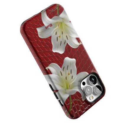 Crimson Lily iPhone Case gallery - Iphone_13_Pro_Max_5