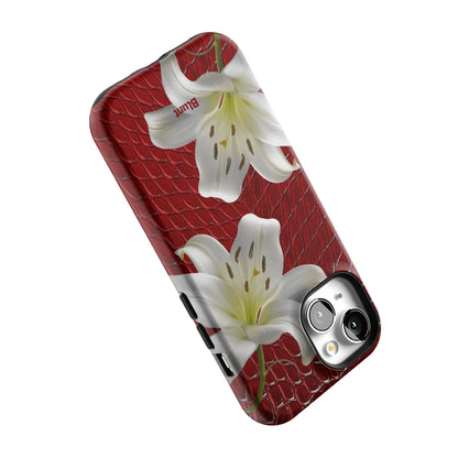 Crimson Lily iPhone Case gallery - Iphone_15_Iphone_5