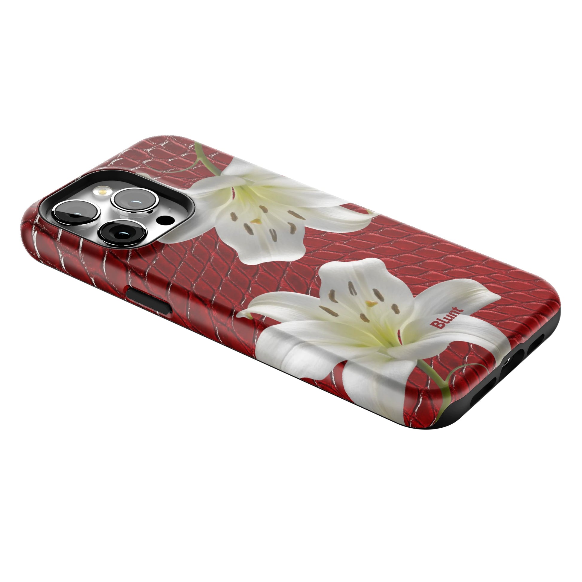 Crimson Lily iPhone Case gallery - Iphone_15_Pro_Max_2