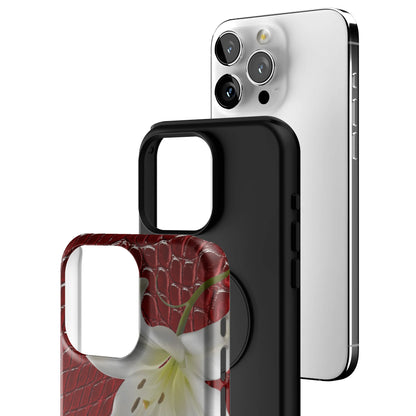 Crimson Lily iPhone Case gallery - Iphone_15_Pro_Max_3