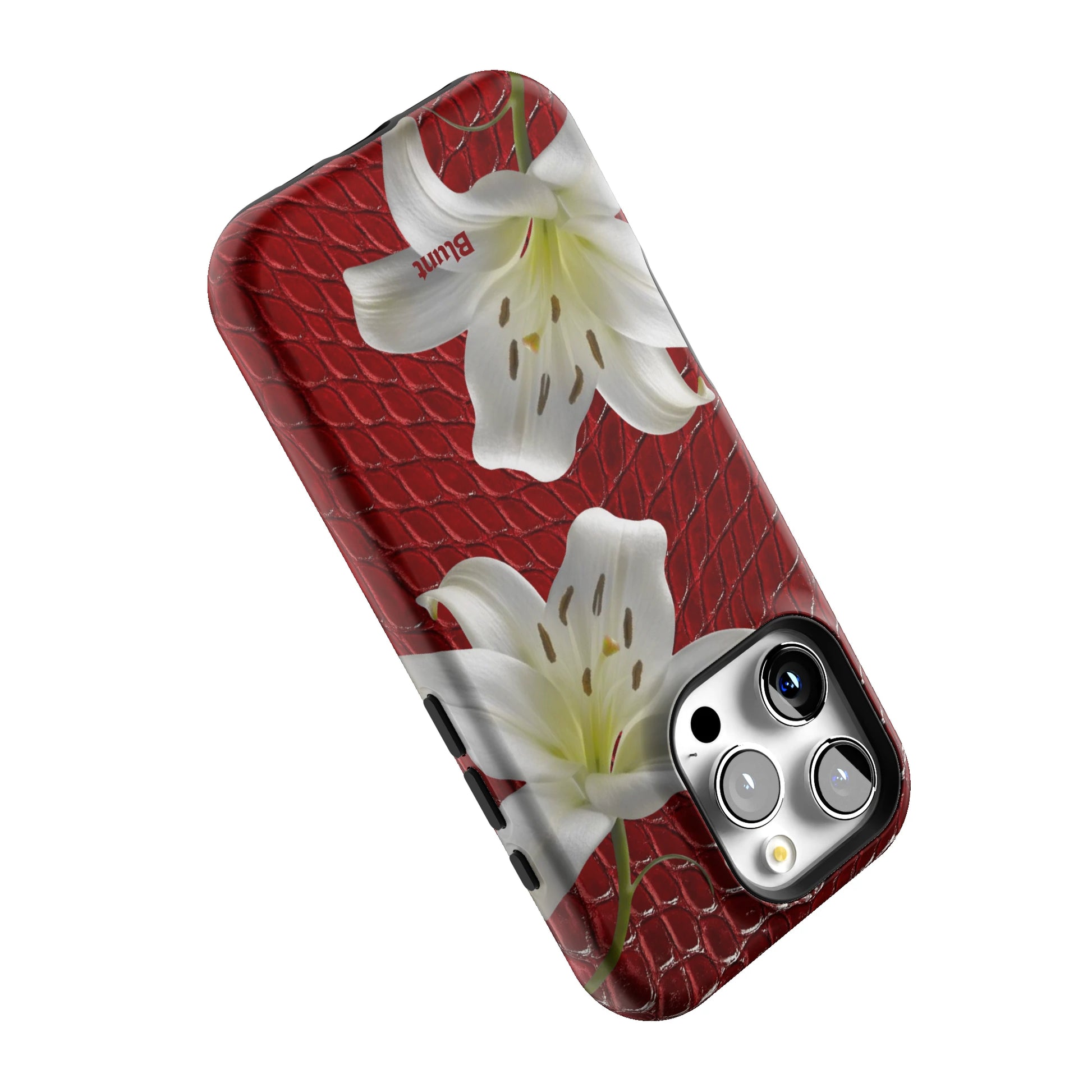 Crimson Lily iPhone Case gallery - Iphone_16_Pro_5